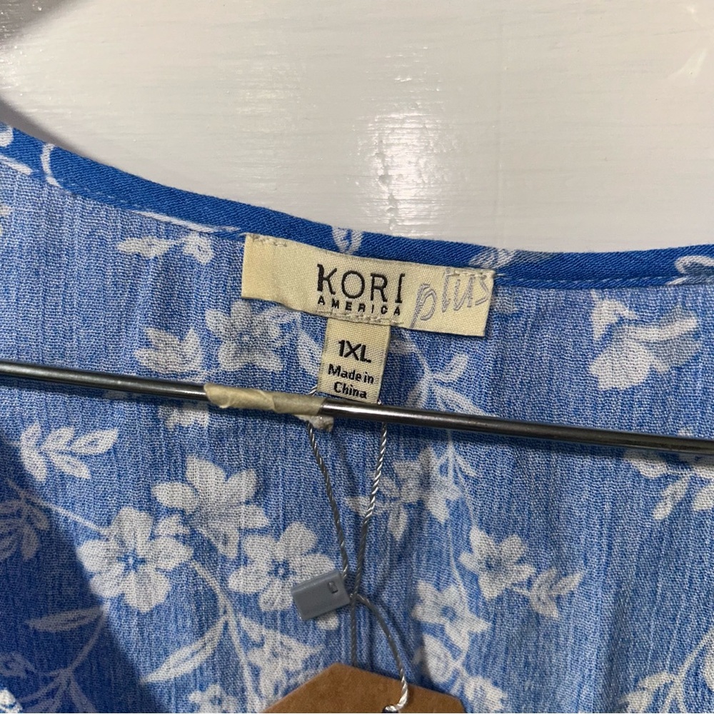 NWT KORI blue floral sundress 1XL - Picture 6 of 10